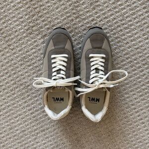 Madewell Gray and White Women's Sneakers